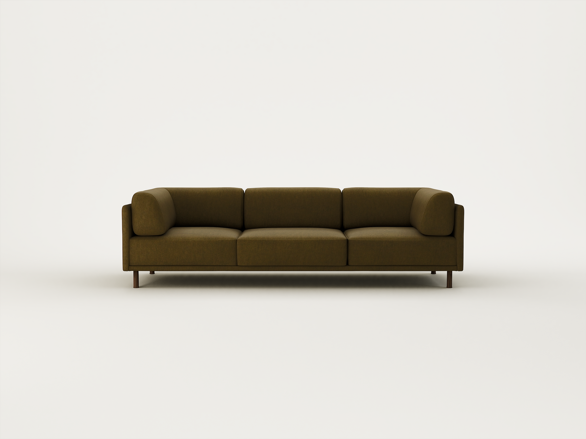 Enya 3 Seater - Cushioned Arm