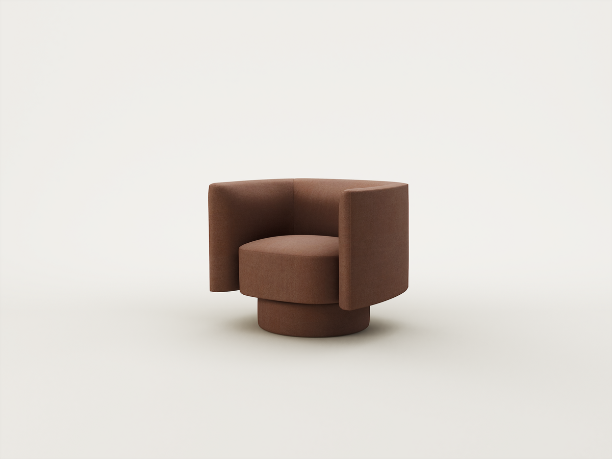 Arc Swivel Tub Chair