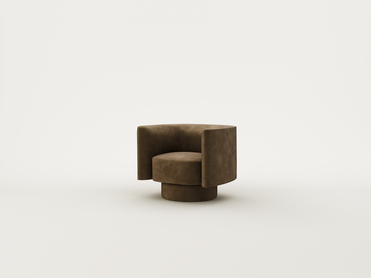 Arc Swivel Tub Chair