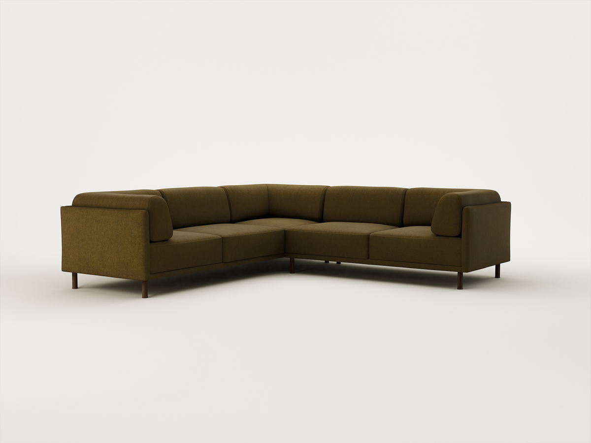 Enya 3 Seater Corner - Cushioned Arm