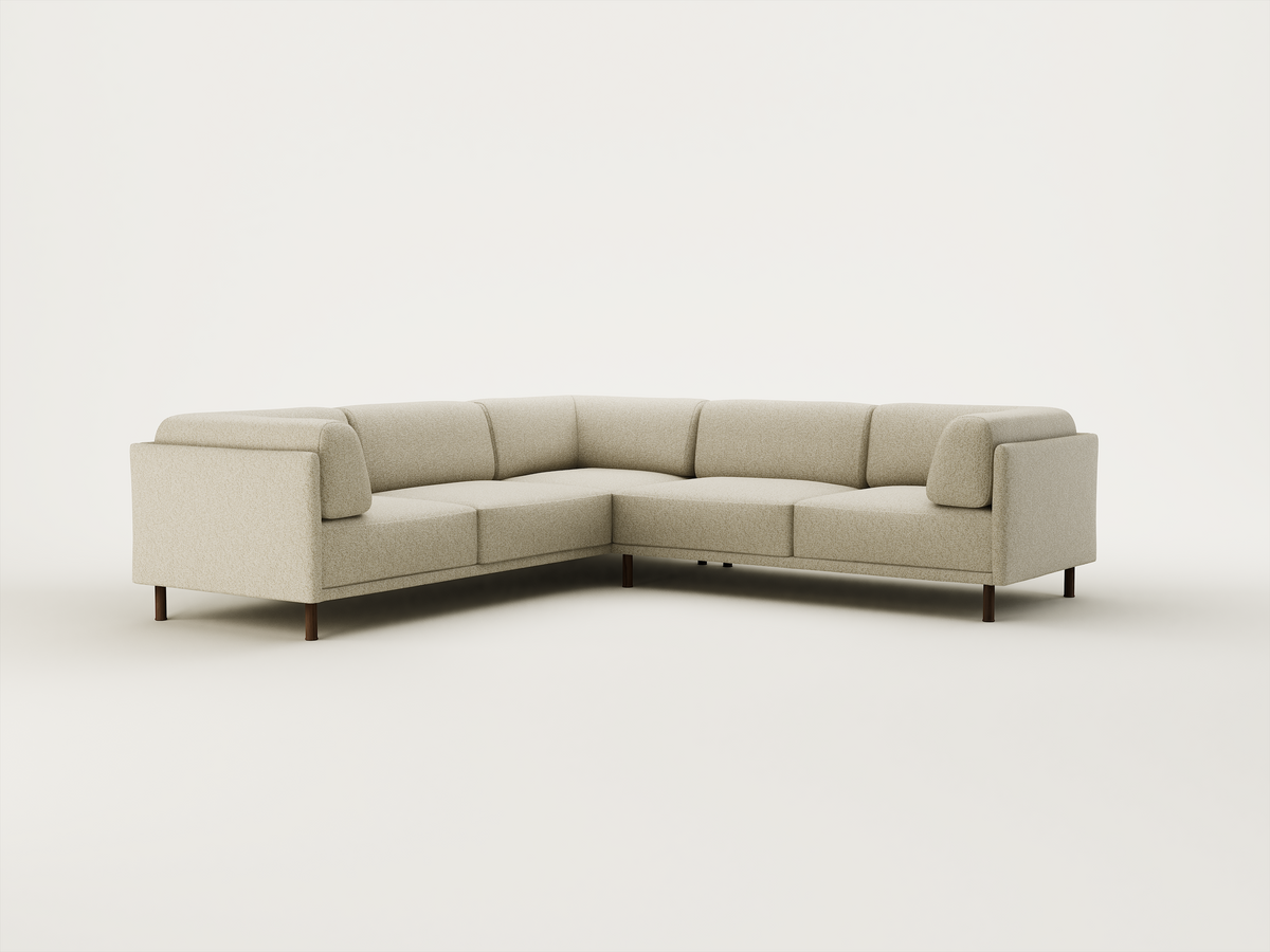 Enya 3 Seater Corner - Cushioned Arm