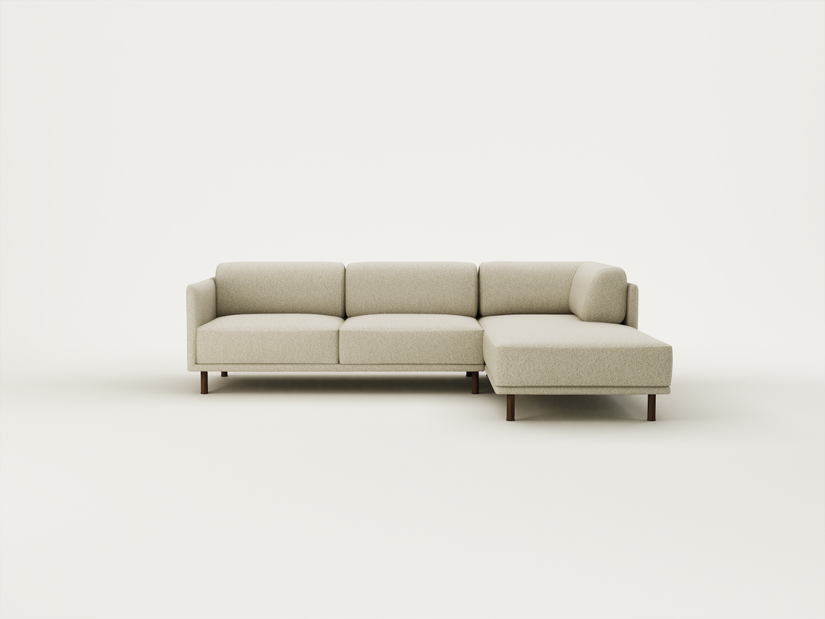 Enya 3 Seater - Right Hand Chaise / Thin Left Arm
