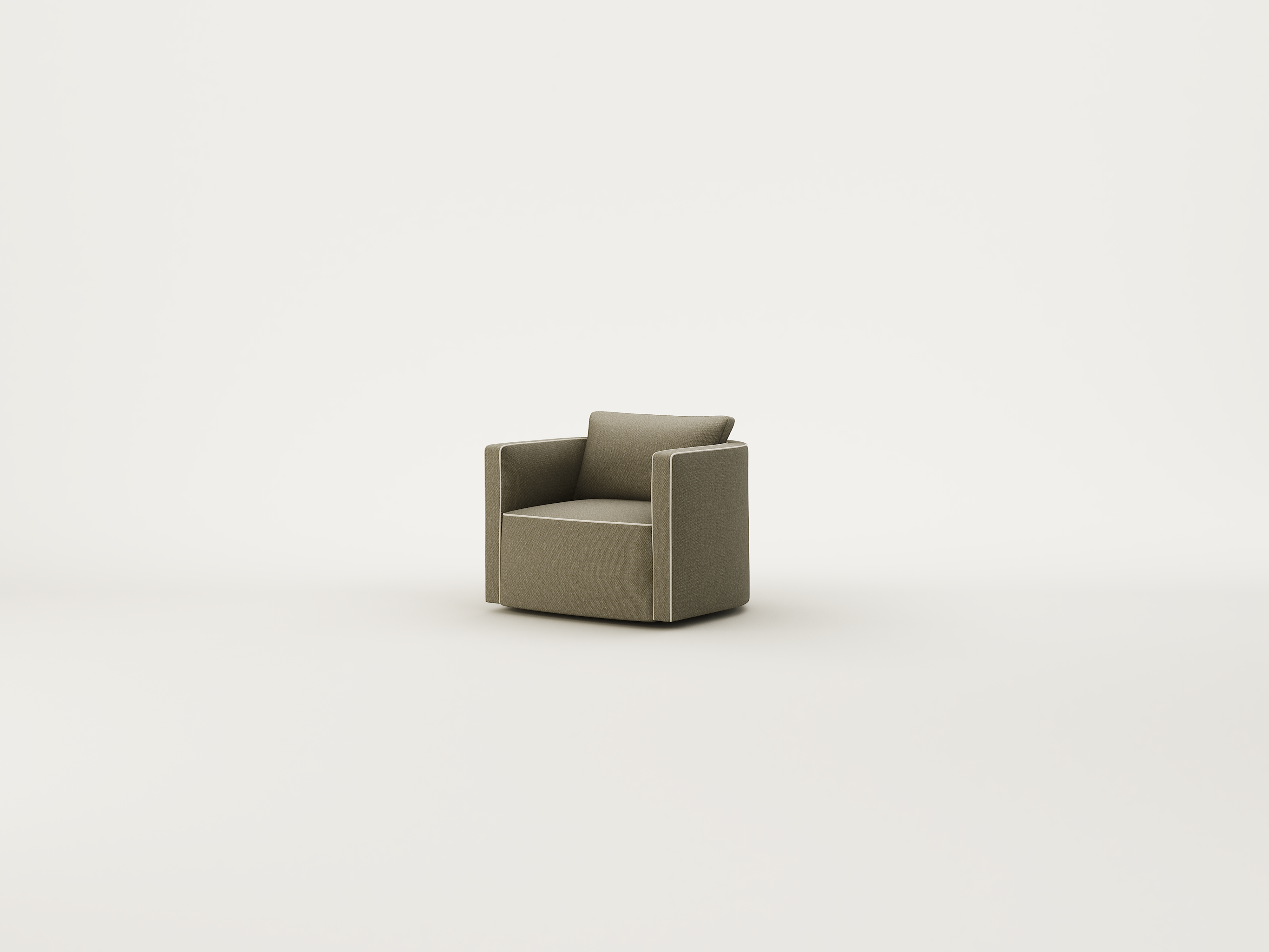 Rondo Bronze / Piping-Kanvas Nougat