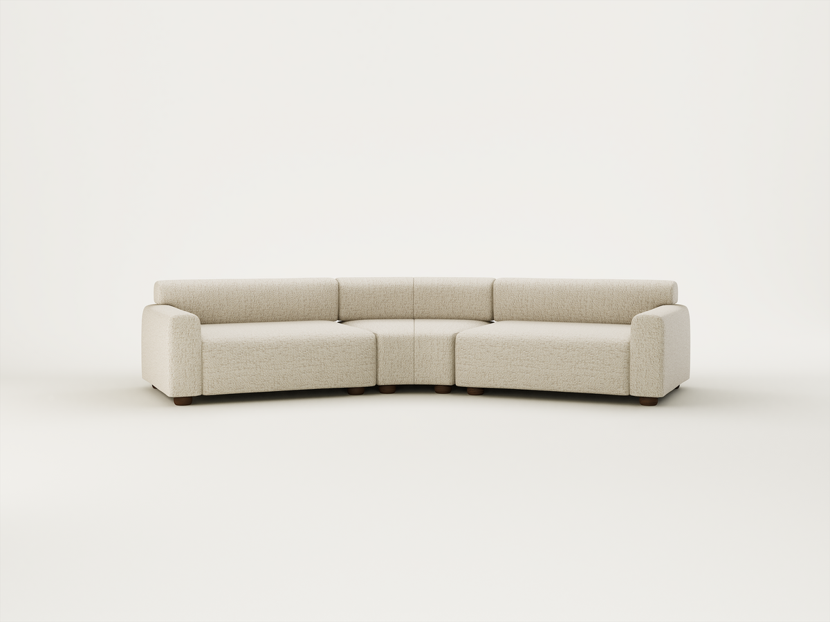 Kingsview Corner Sofa - Wedge