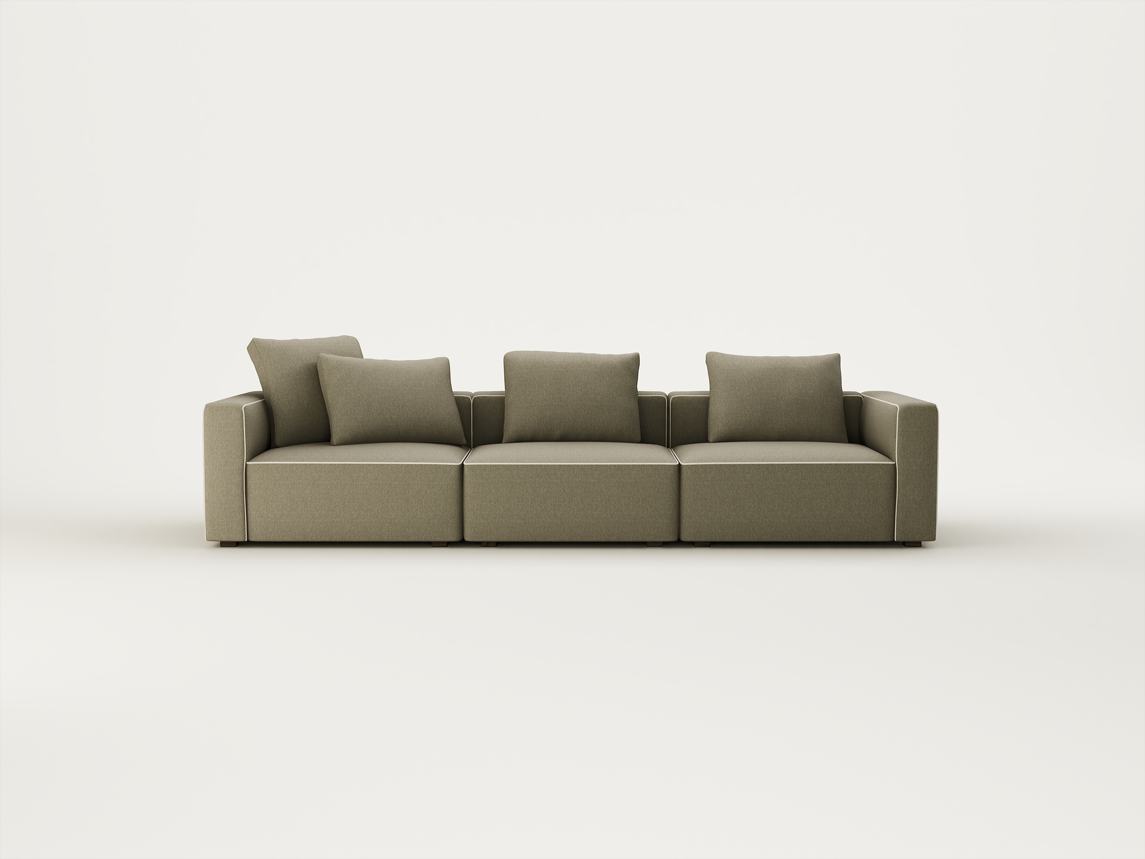 Rondo Bronze / Piping-Kanvas Nougat