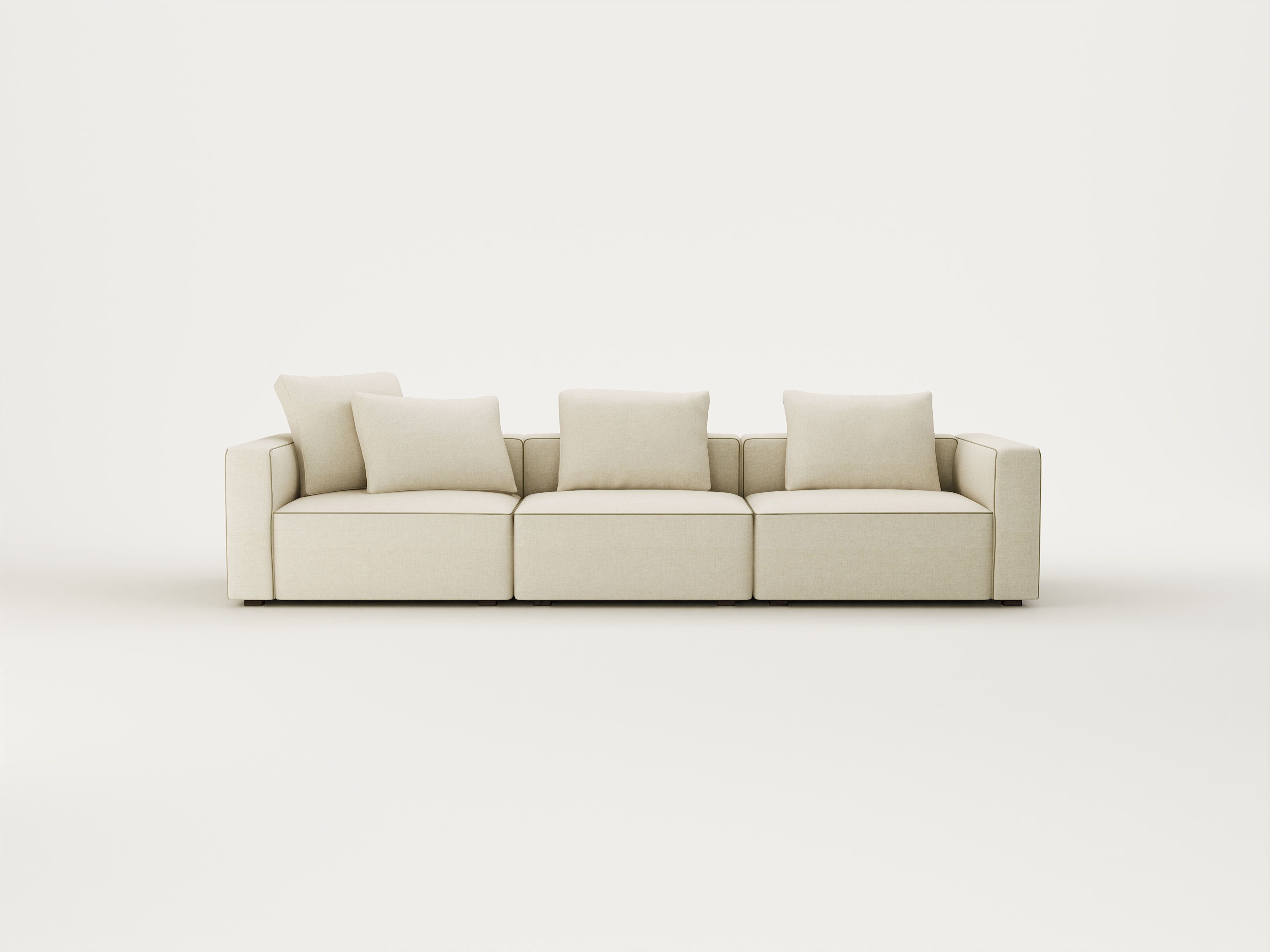 Tahiti Calico / Piping-Marlo Husk