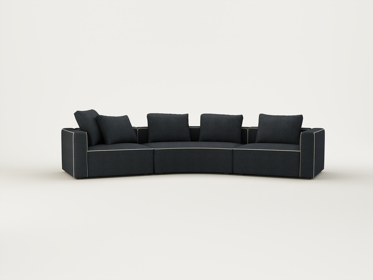 Charly Arc Sofa - Left & Right Arm