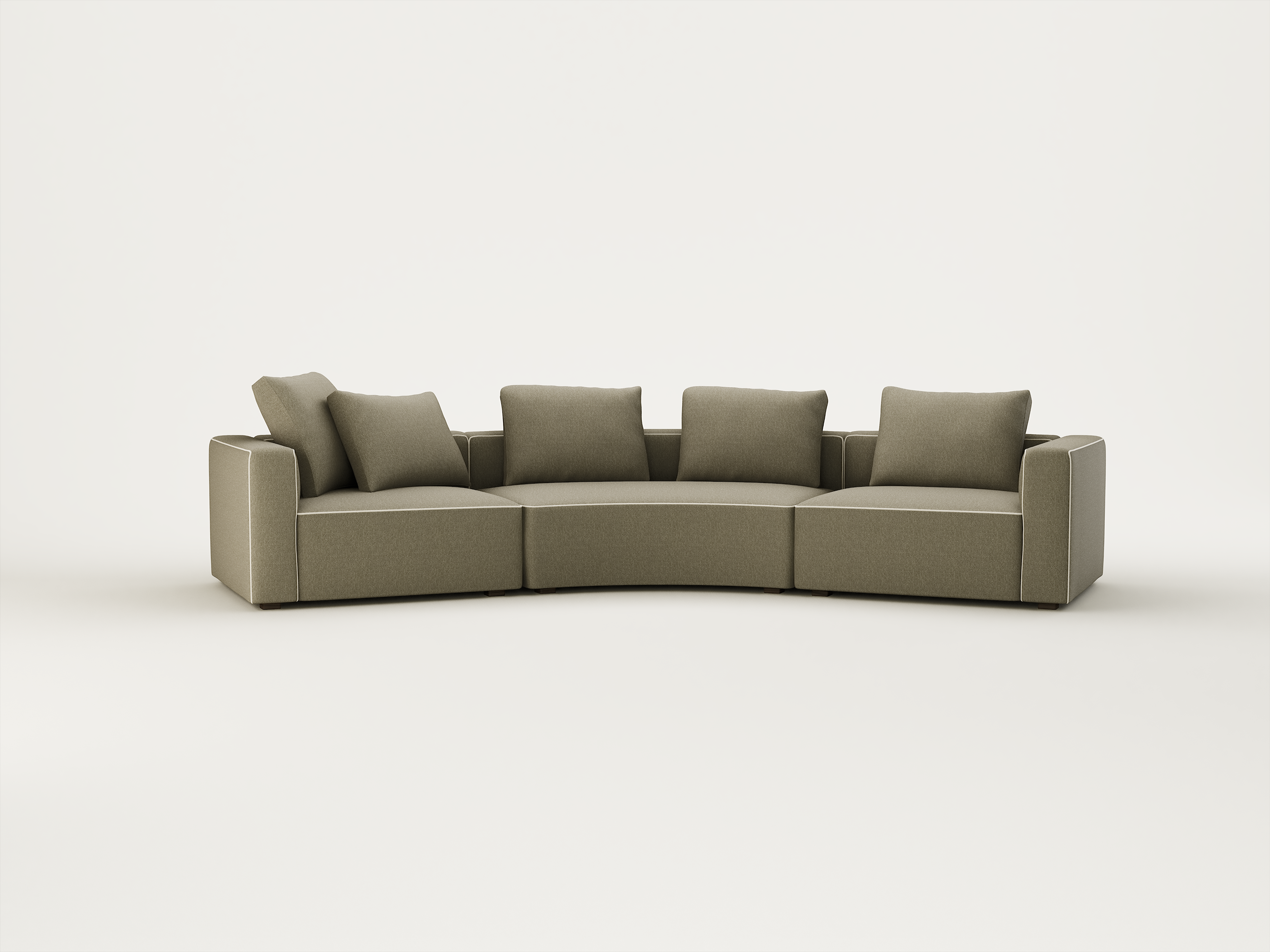 Rondo Bronze / Piping-Kanvas Nougat