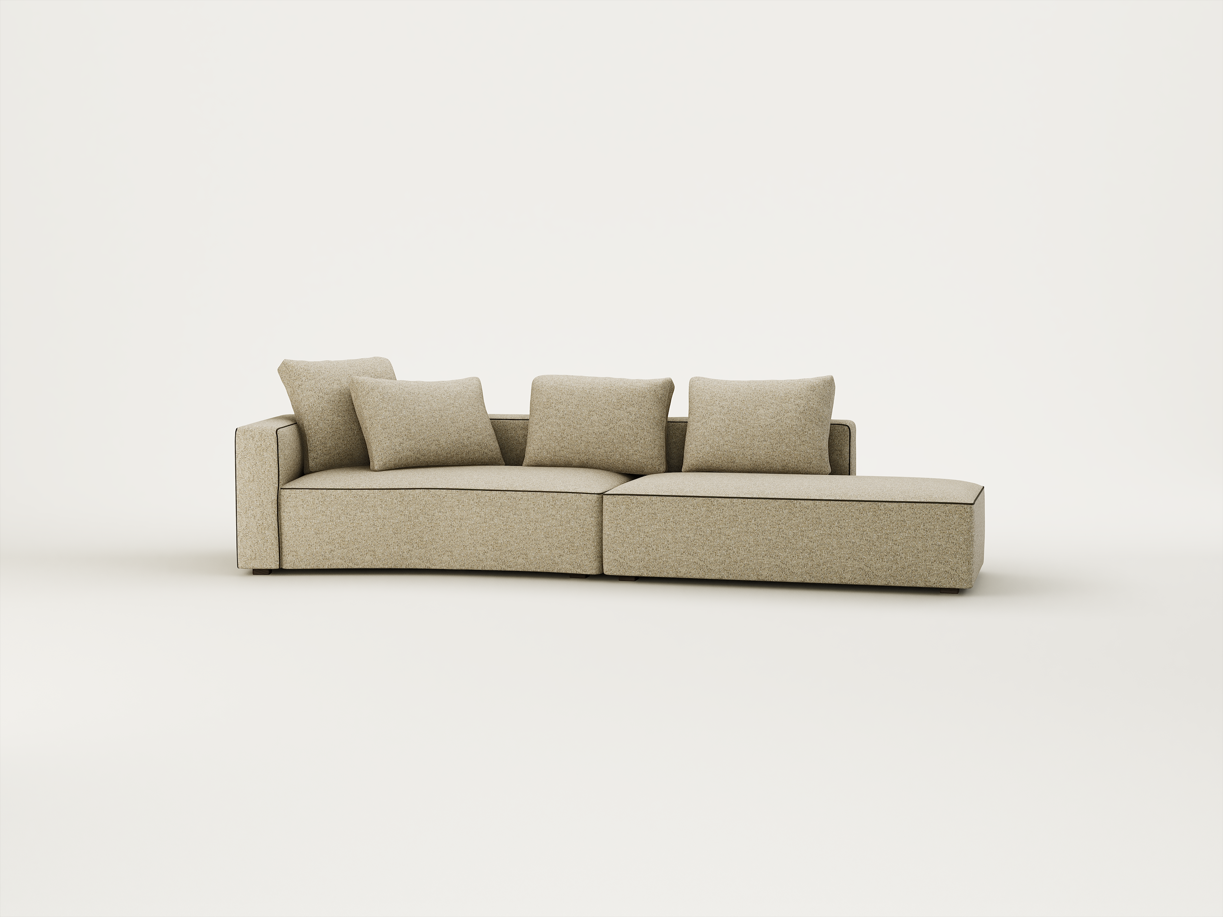 Bora Bora Beechwood / Piping-Marlo Otter