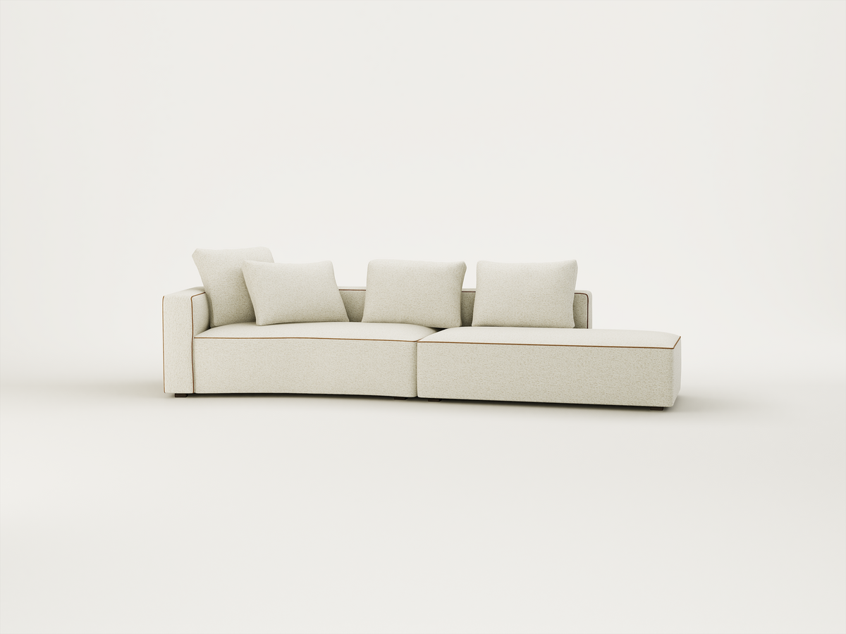 Charly Kinked Sofa - Right Hand Open - ex display