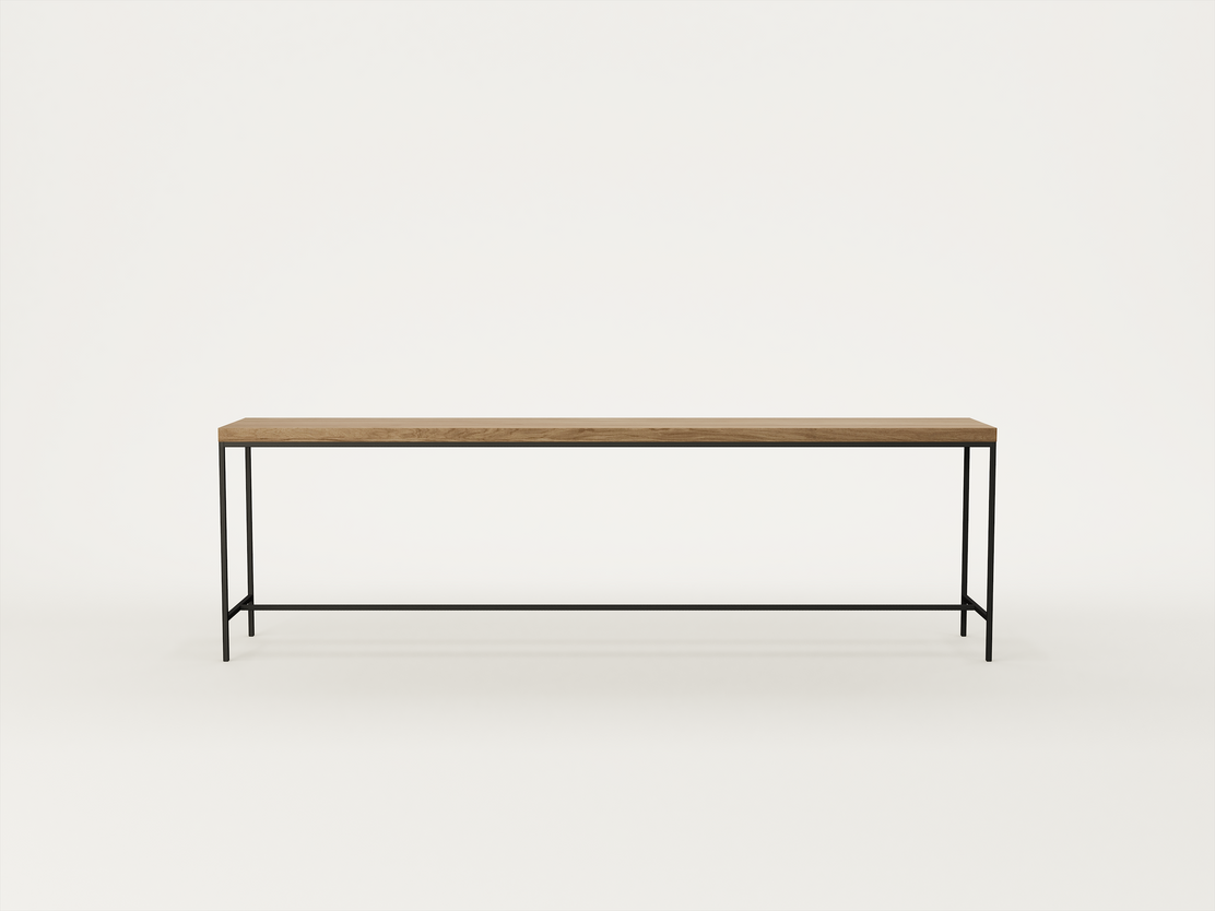 Aged Oak / Matt Black