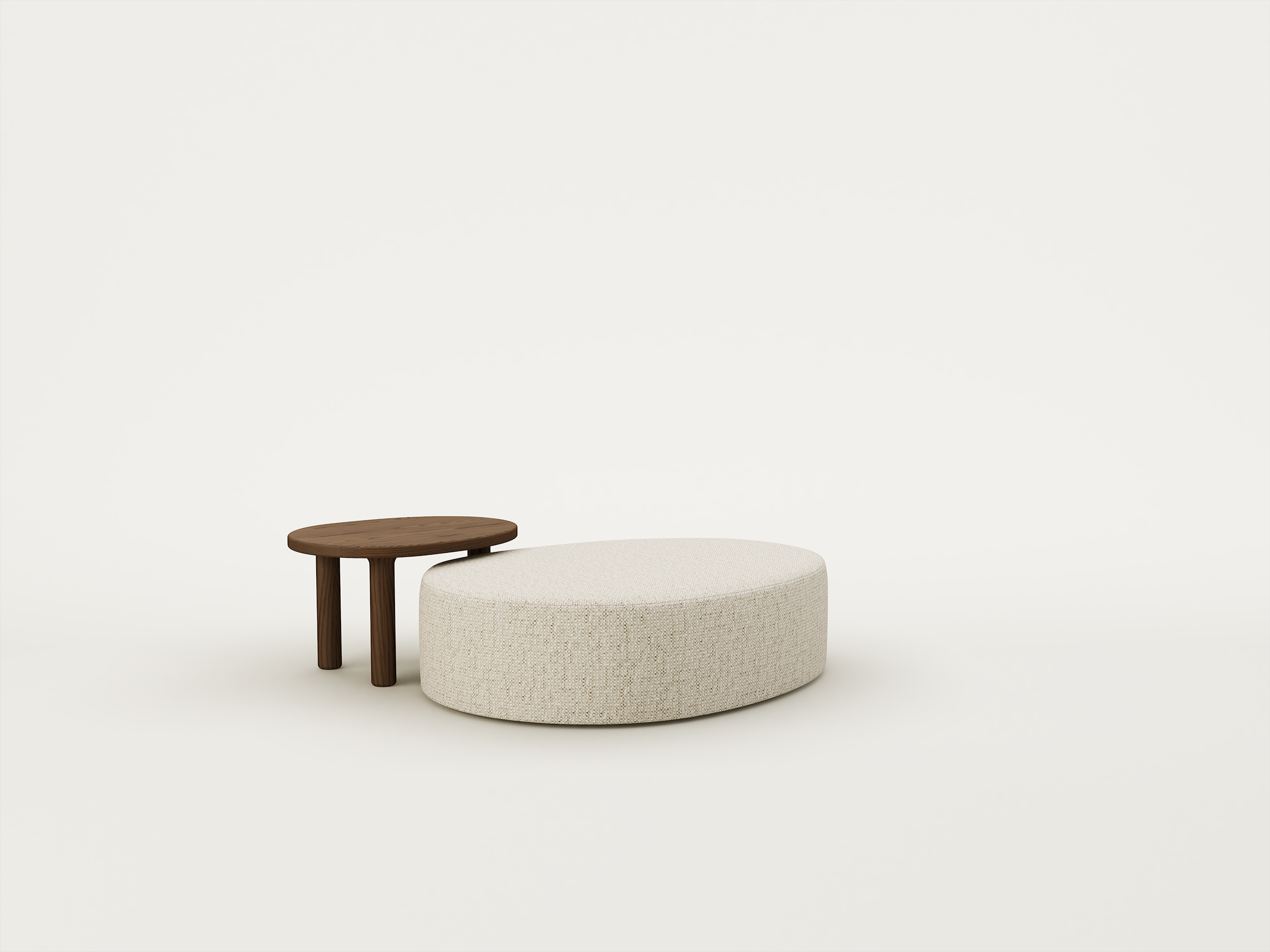 Mid Brown Ash / Entwine Linen