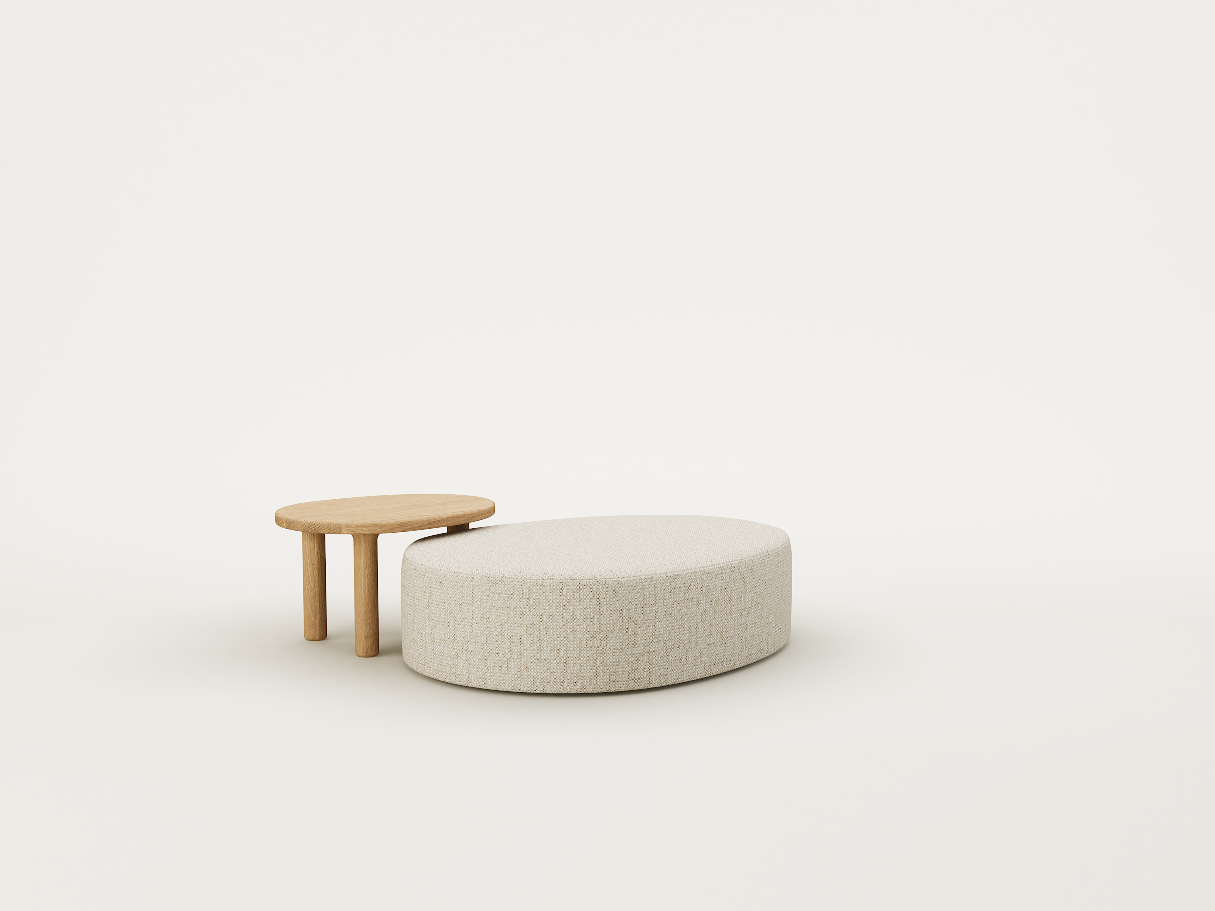Organic Oak / Entwine Linen