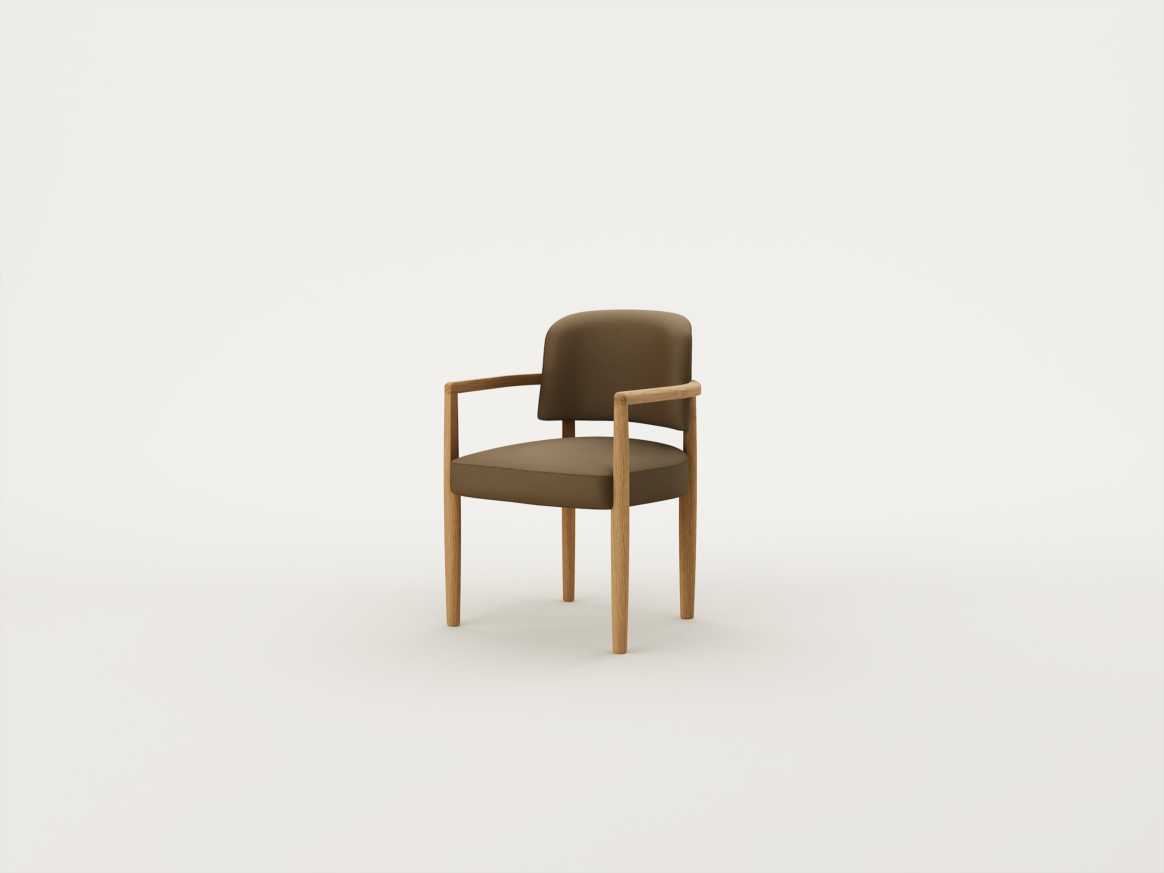Organic Oak / Leisure Dark Brown