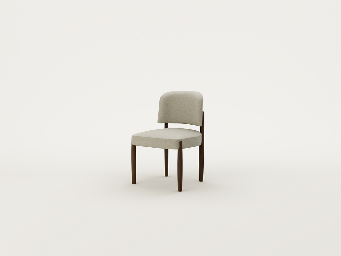 Mid Brown Ash / Kanvas Dove
