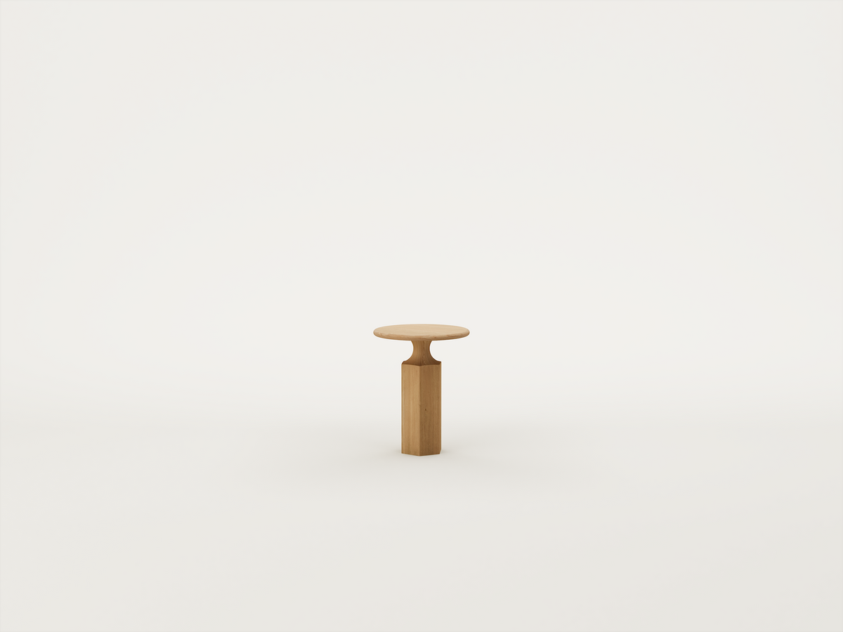 Bouba Side Table - Timber Top
