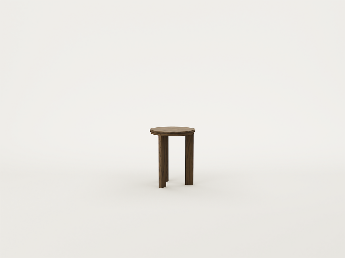 Vesta Side Table - Timber Top