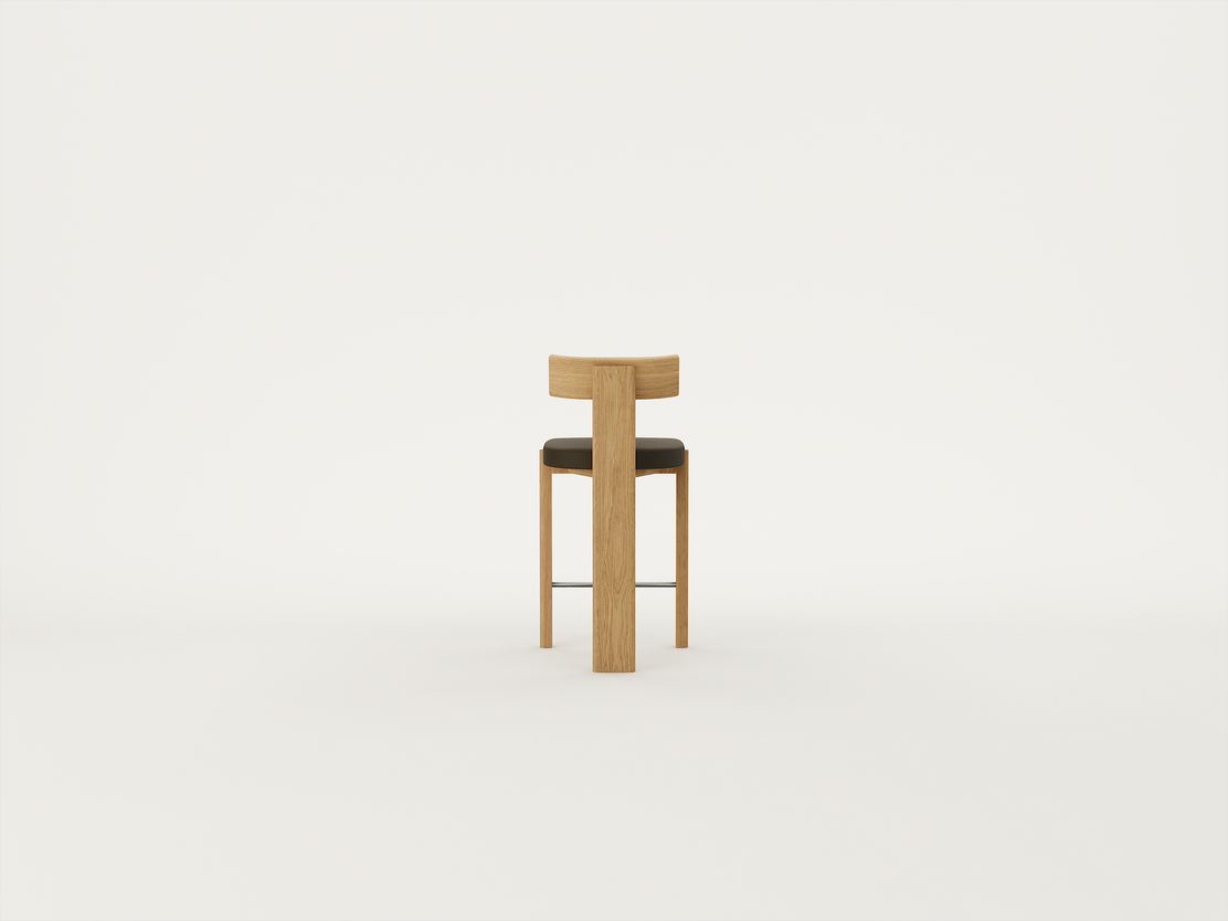 Organic Oak / Spectrum Safari / Brushed Stainless