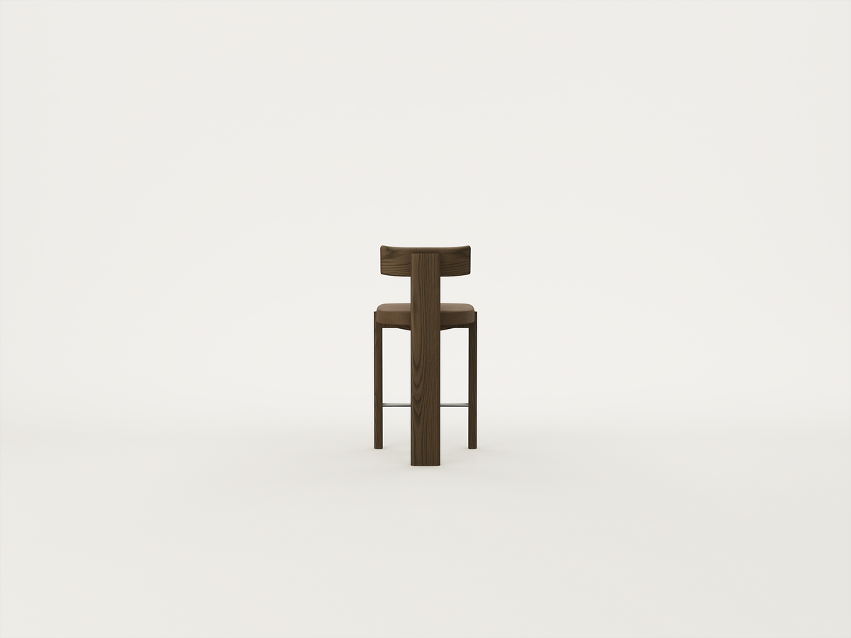 Ebb Bar Stool - Timber Back - 750SH