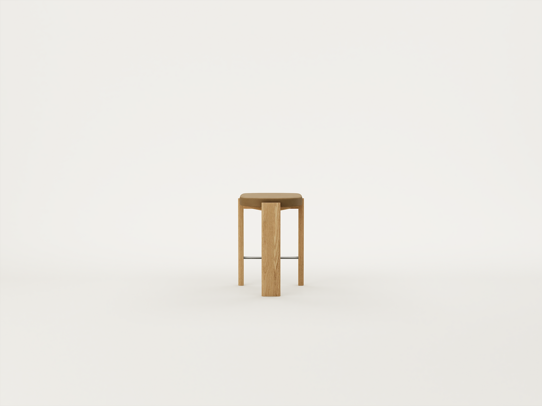 Organic Oak / Nuance Camel / Brushed Stainless