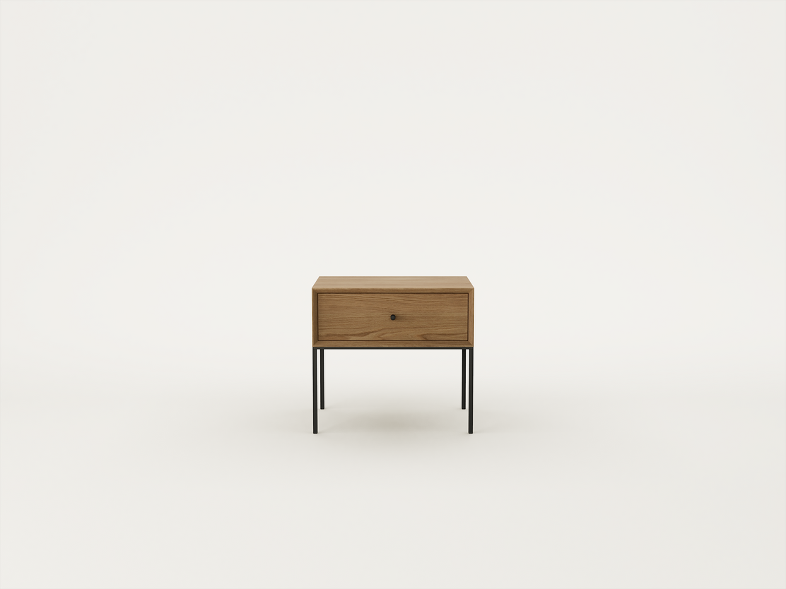 Aged Oak / Matt Black