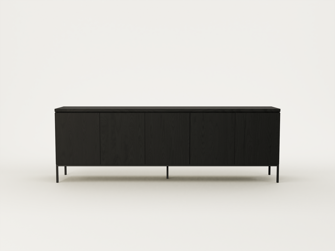 Ebony Ash / Matt Black