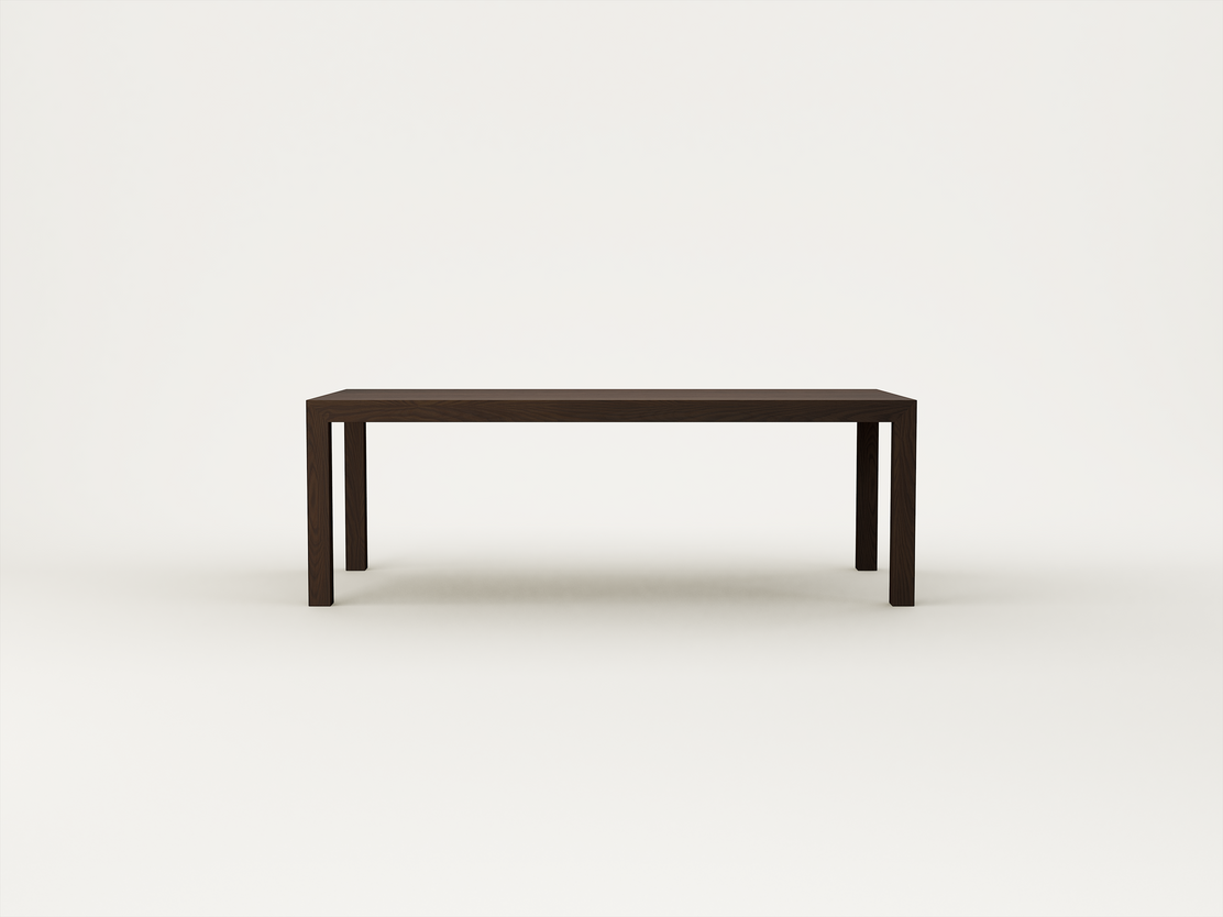Dark Brown Ash / 2000W x 1000D