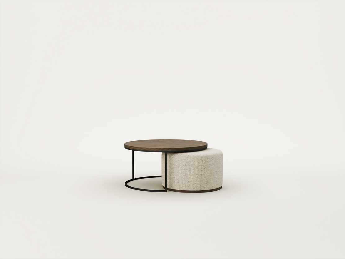 Taupe Ash / Entwine Linen / Matt Black