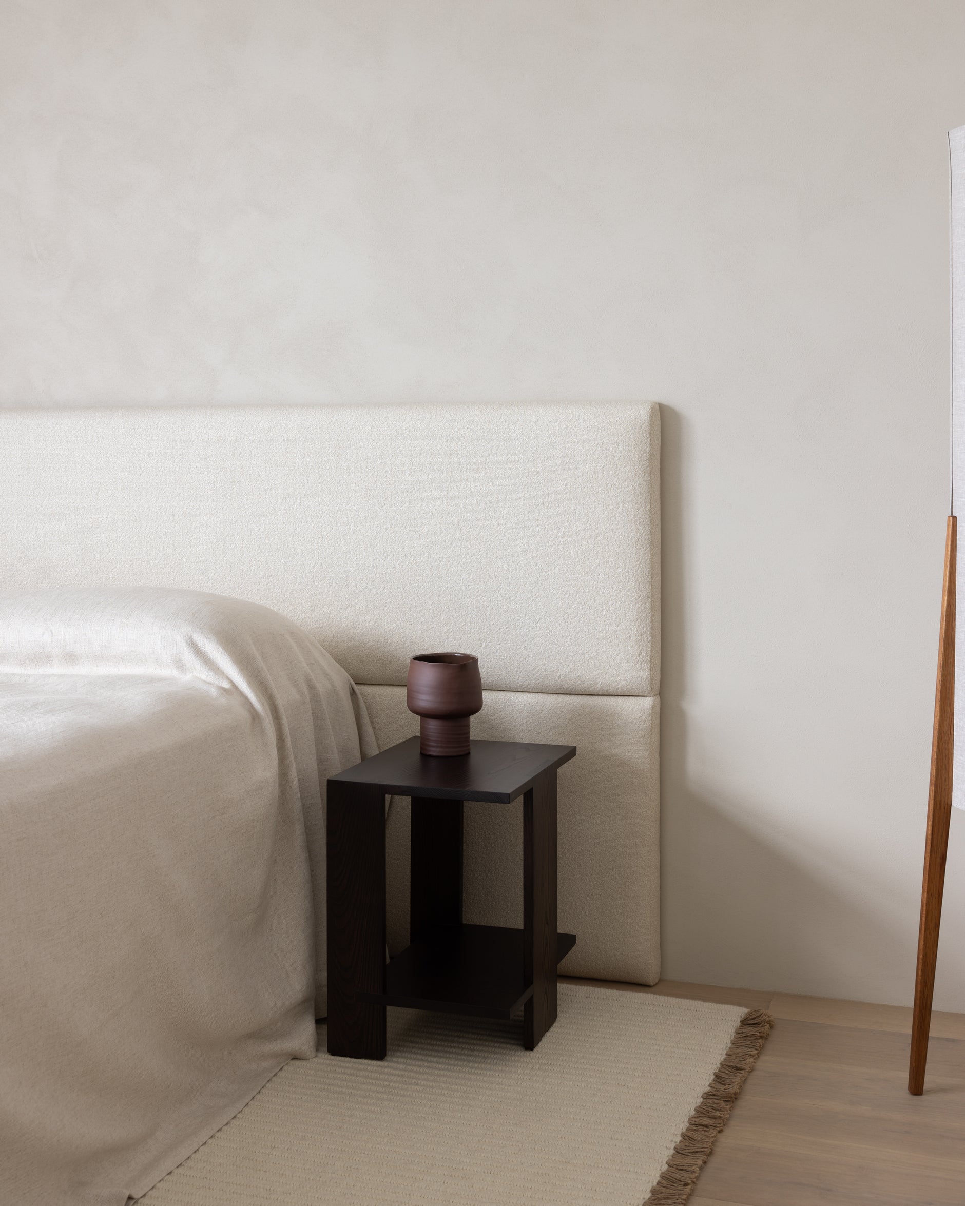 Cora Upholstered Headboard NZ Made Woodwrights