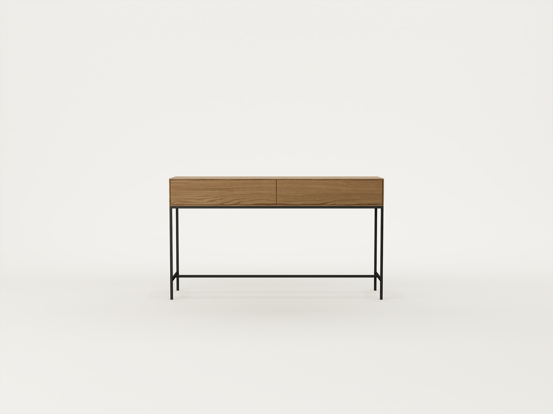 Aged Oak / Matt Black