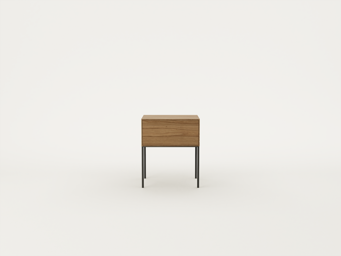 Aged Oak / Matt Black