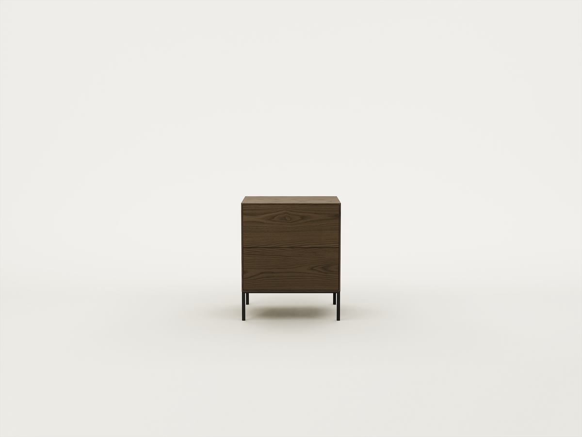 Lume 2 Drawer Bedside