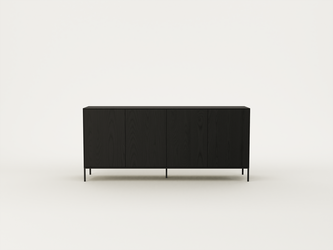 Ebony Ash / Matt Black