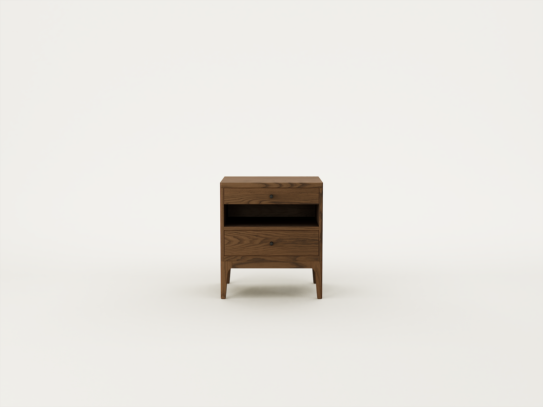 Mid Brown Ash / Cylinder Black