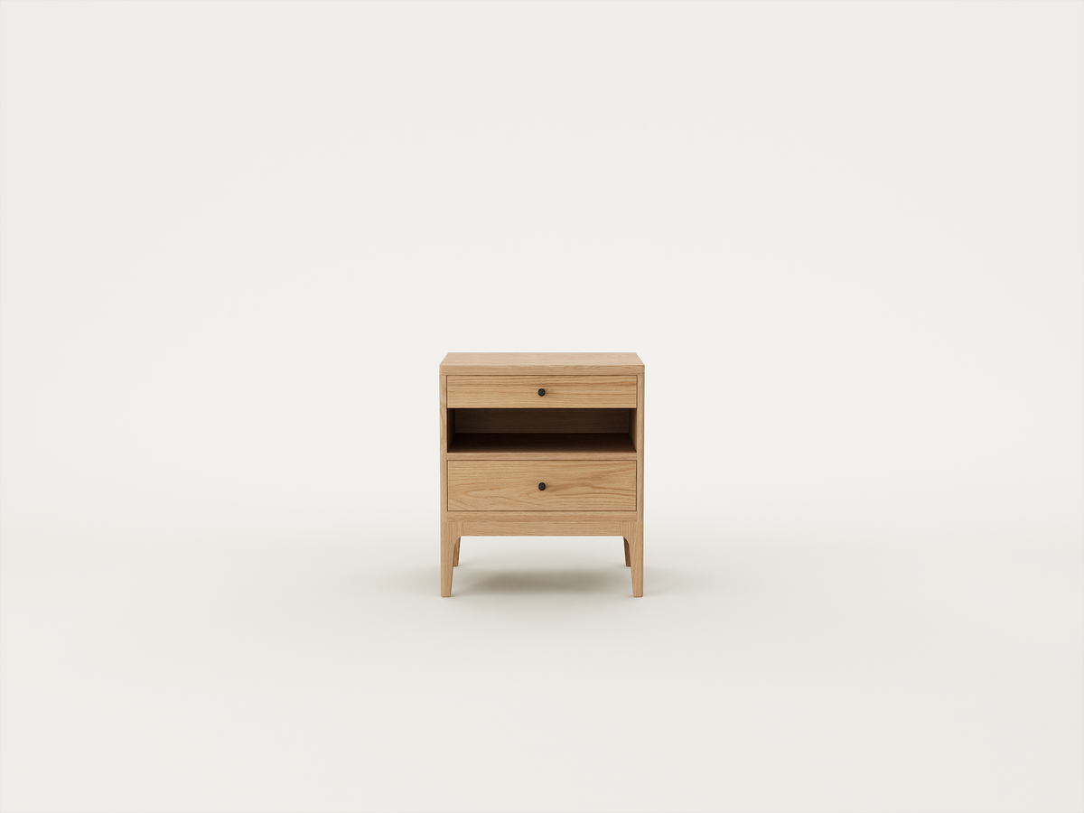 Brooklyn 2 Drawer Bedside