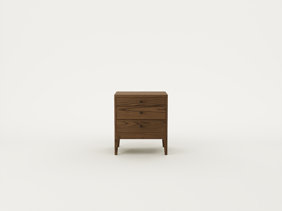 Mid Brown Ash / Cylinder Black