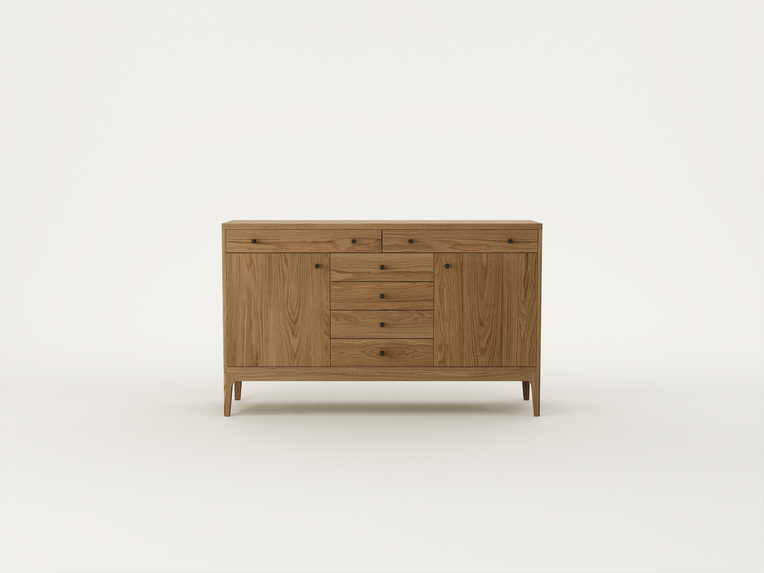 Aged Oak / Cylinder Black