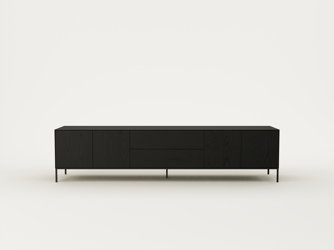 Ebony Ash / Matt Black