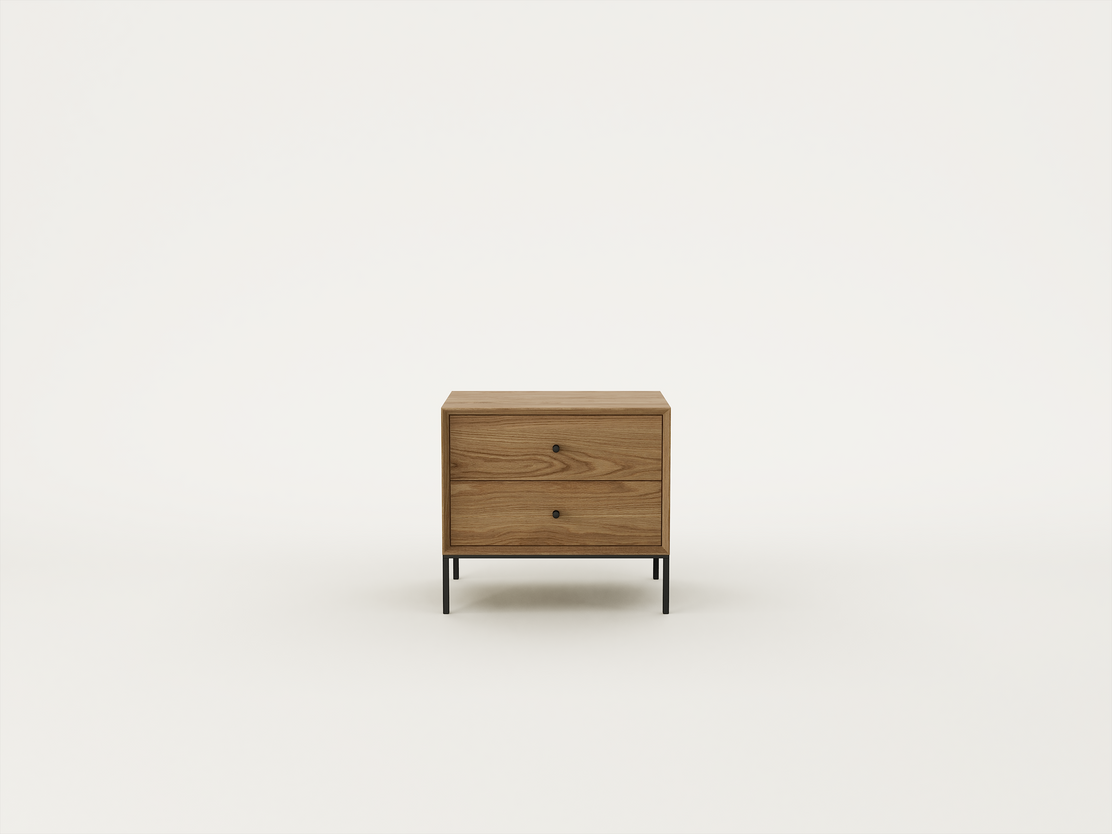 Aged Oak / Matt Black