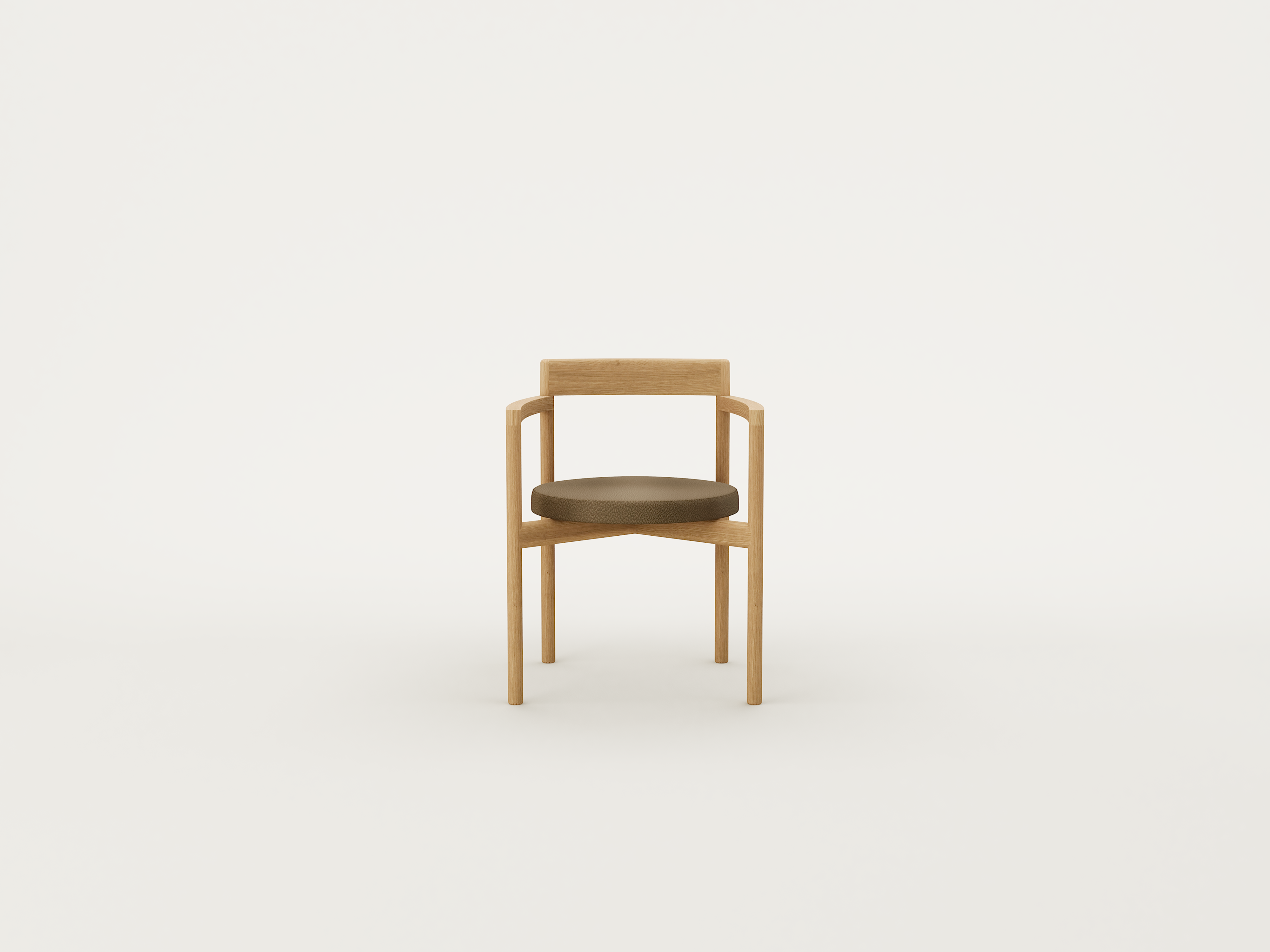 Organic Oak / Leisure Dark Brown