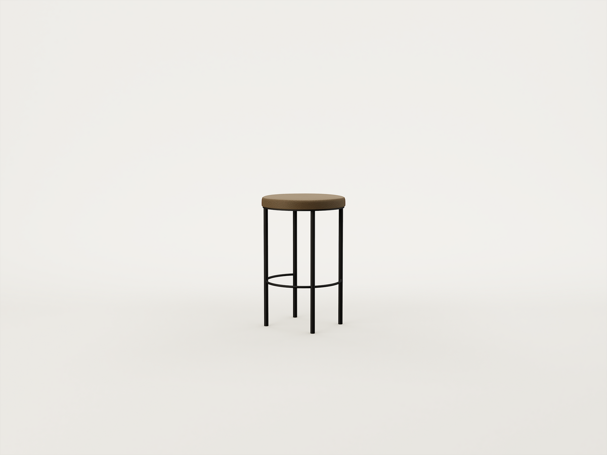 Ratio Bar Stool - Upholstered Seat
