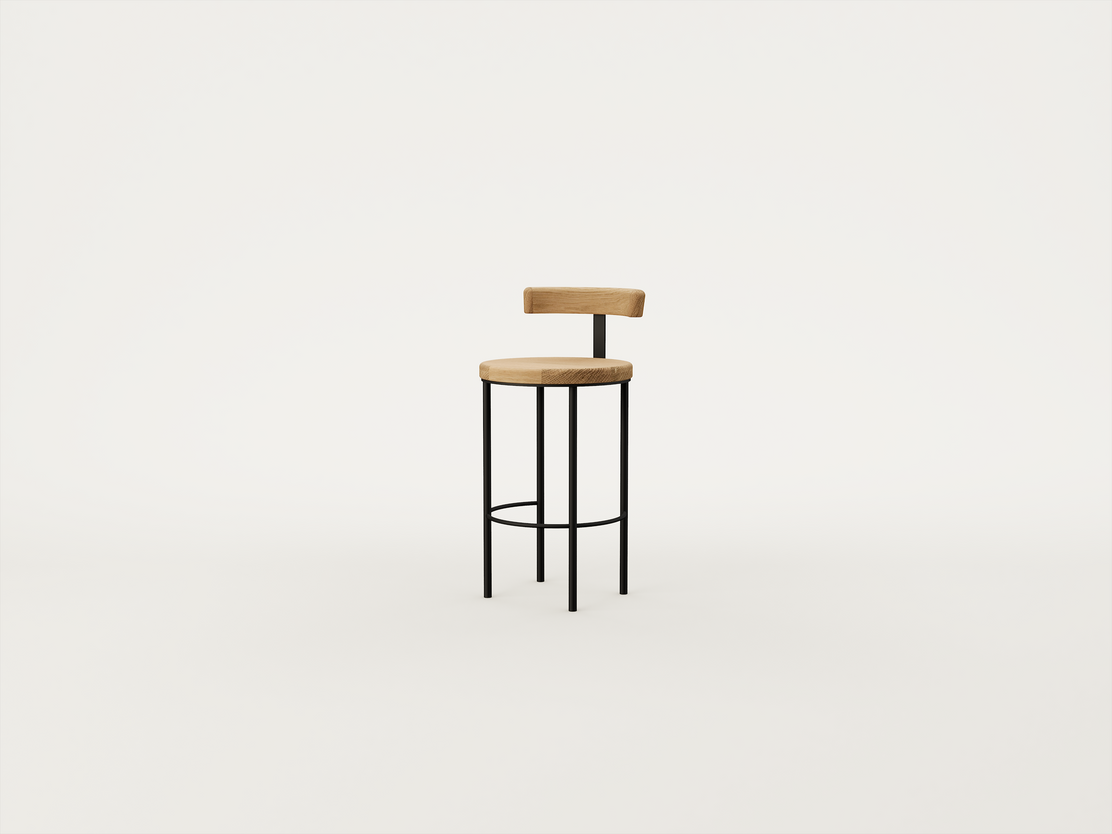 Organic Oak / Matt Black