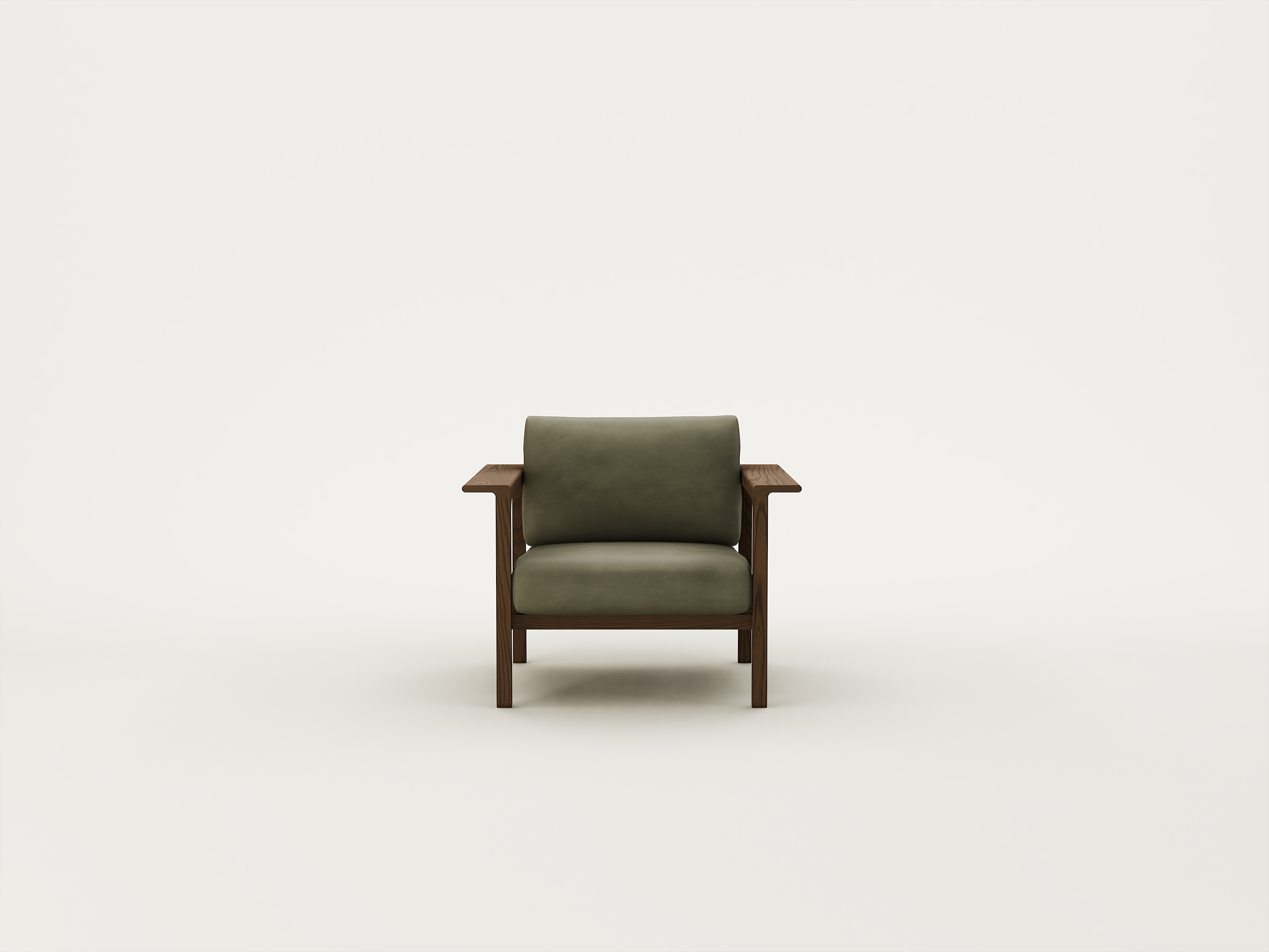 Mid Brown Ash / Nuance Dark Green