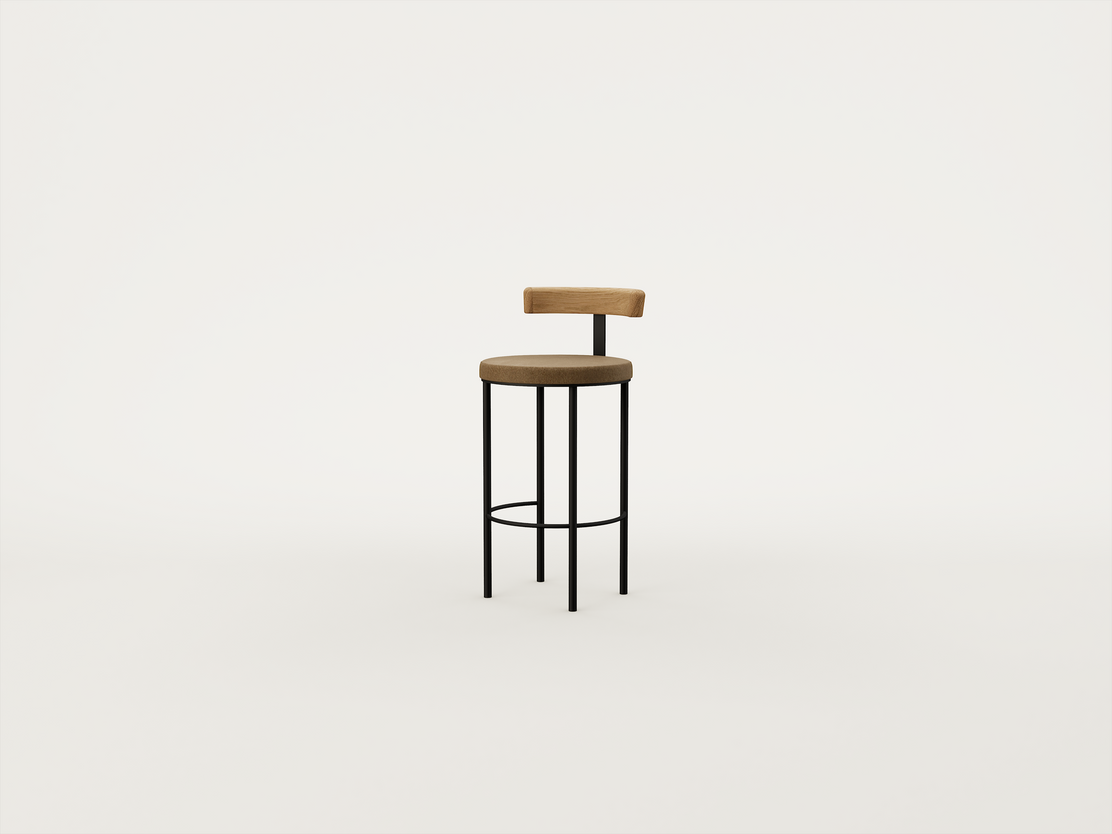 Organic Oak / Dunes Almond / Matt Black