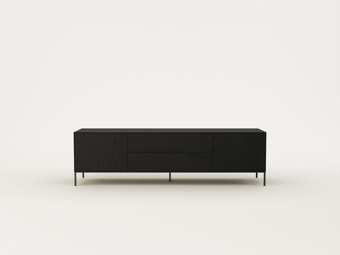 Ebony Ash / Matt Black