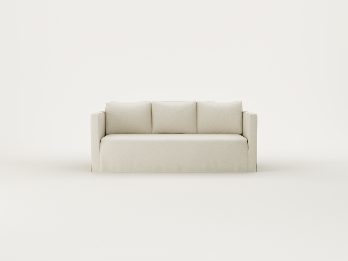 Kanvas Nougat / 3 Seater