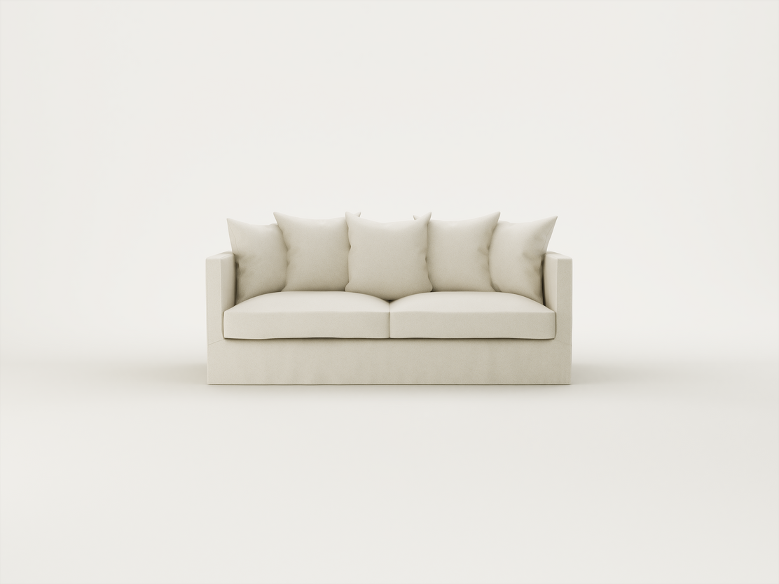 Kanvas Nougat / 3 Seater