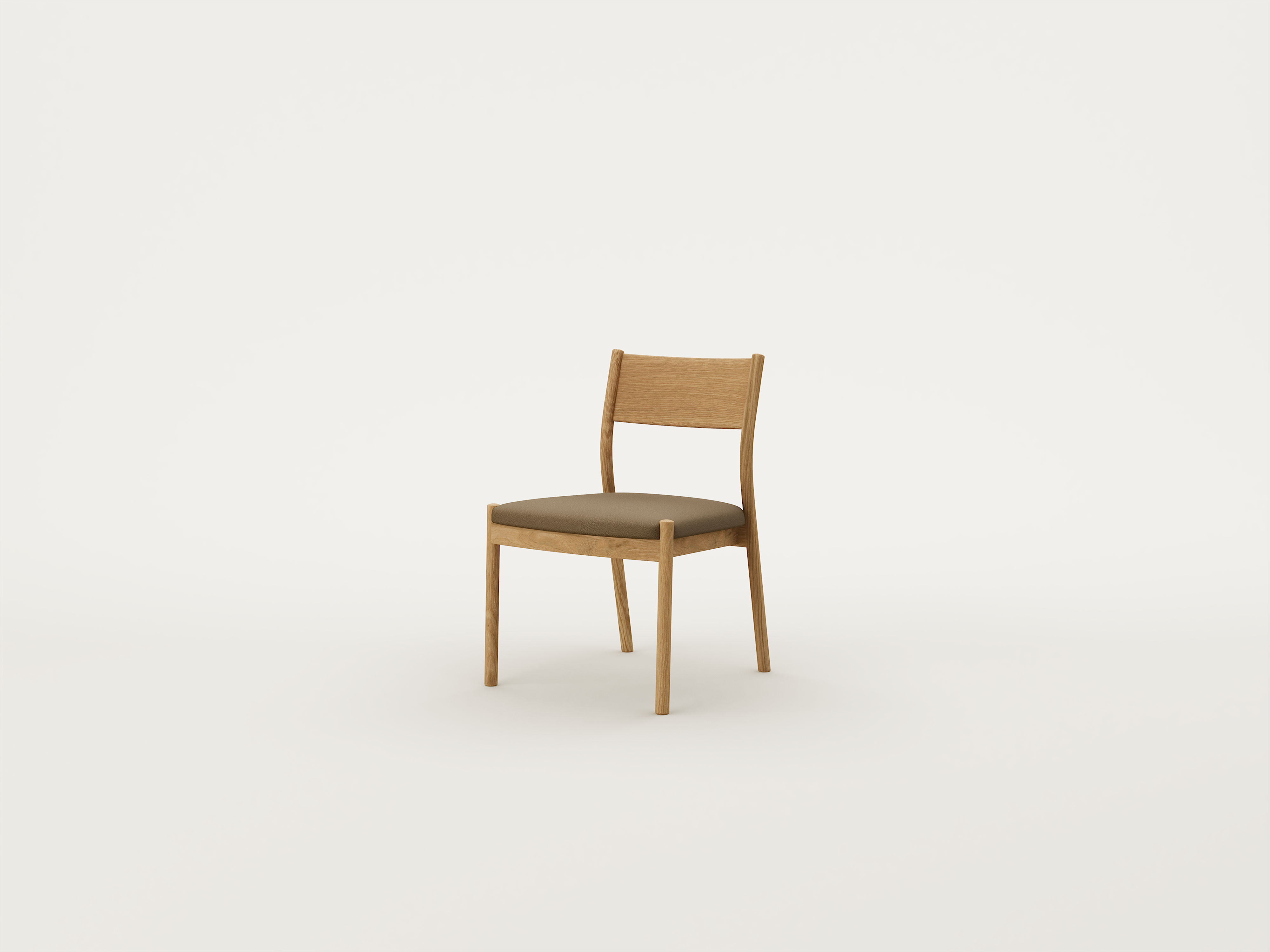 Organic Oak / Leisure Dark Brown