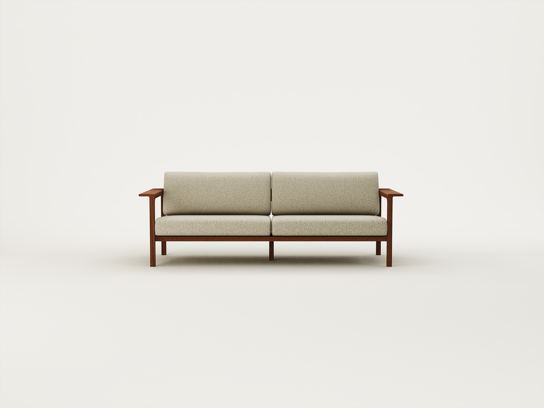 Iroko Walnut - Outdoor / Kira Greige