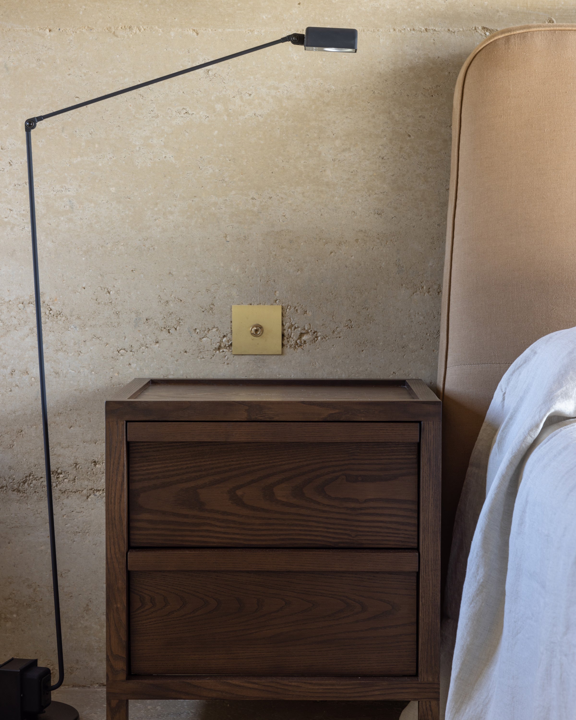 Arlo Upholstered Headboard NZ Made Woodwrights